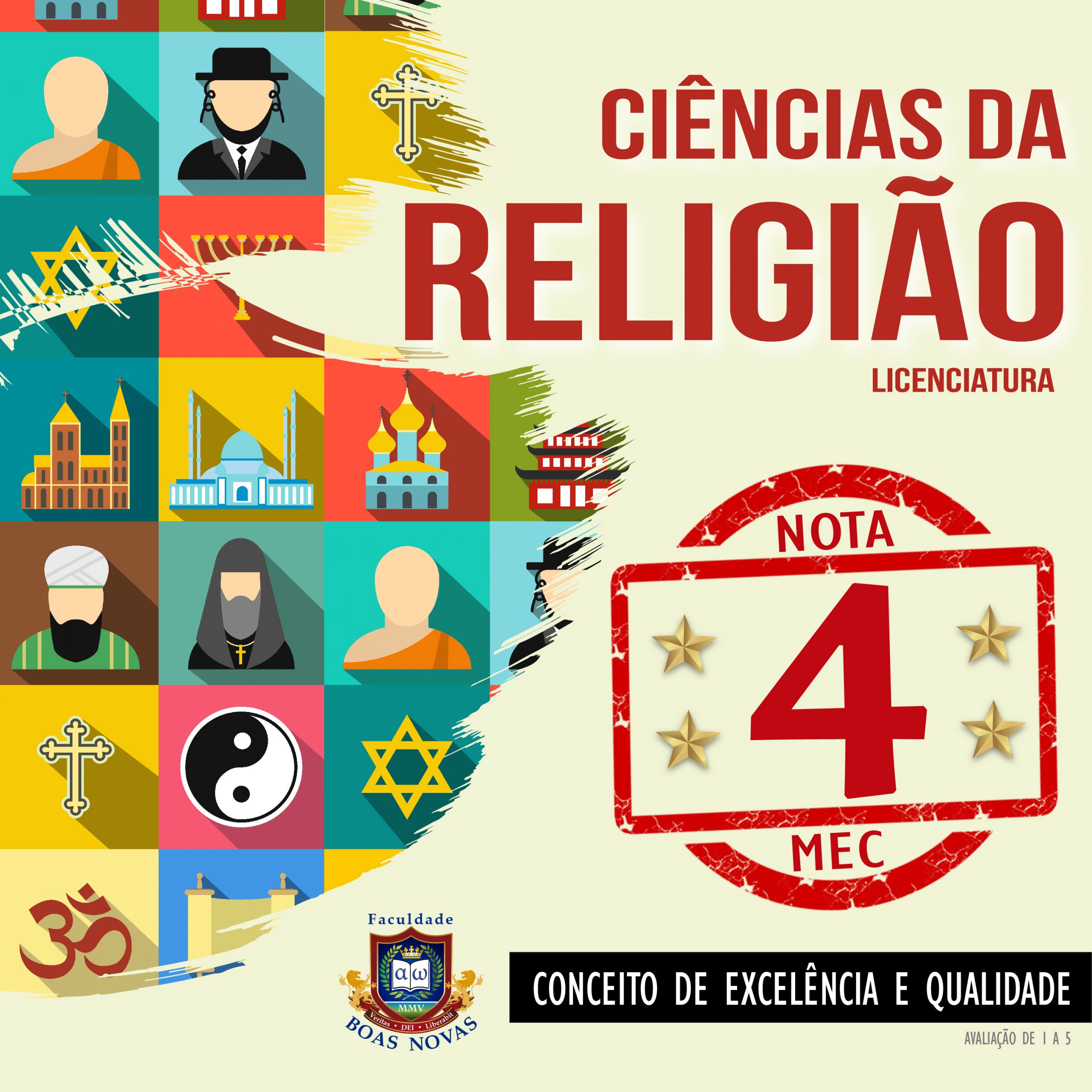Ciências da Religião é o novo curso da FBN