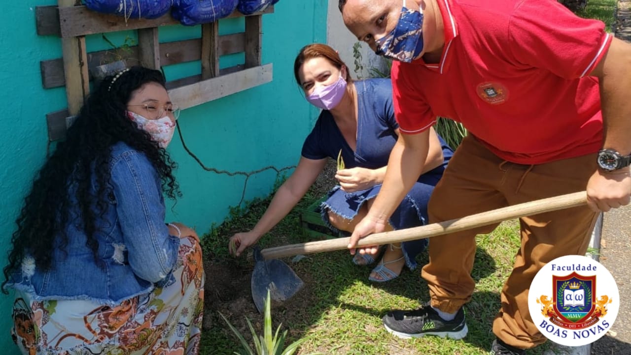 Pedagogia da FBN realiza atividade de educação ambiental