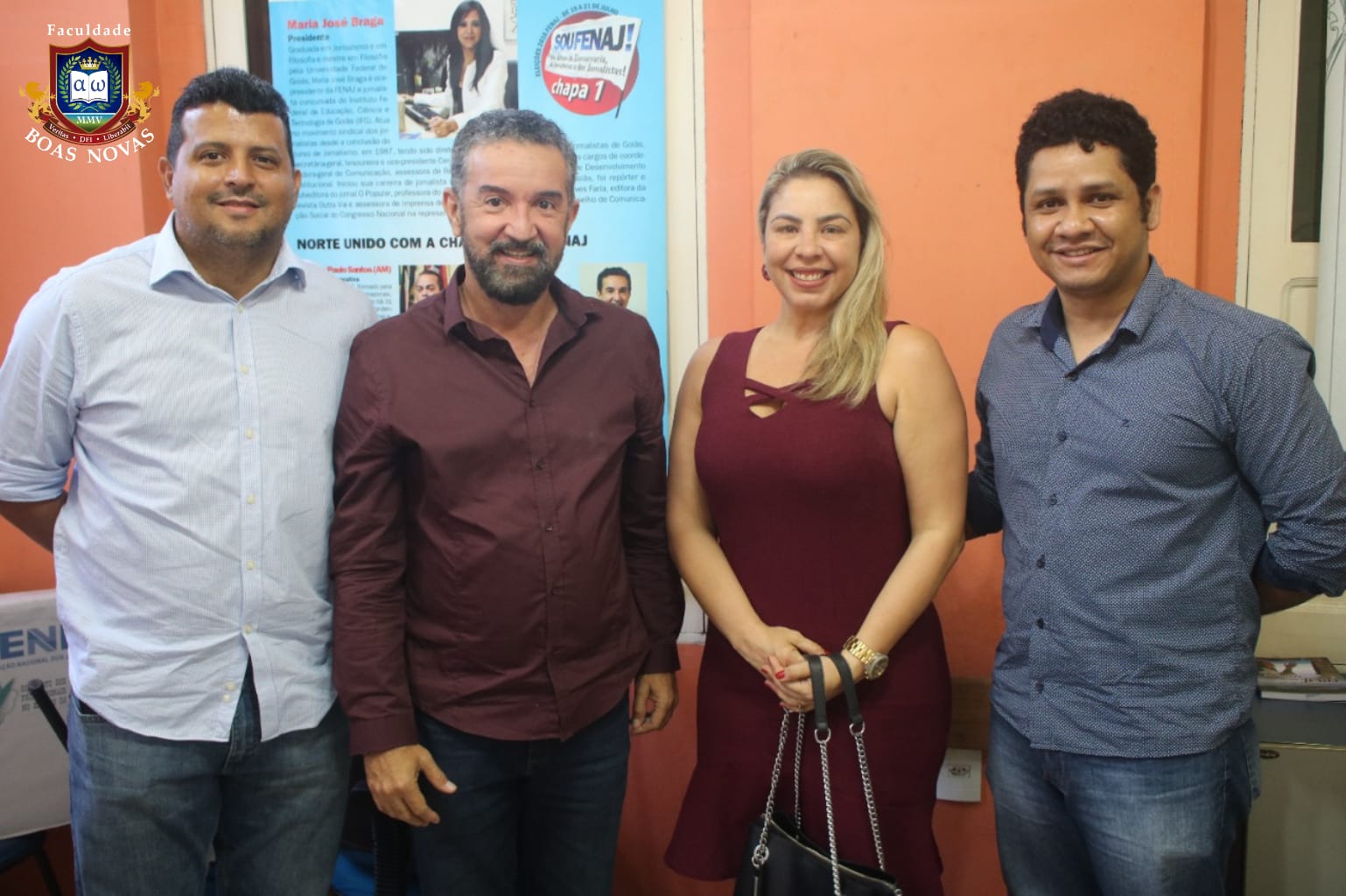 A FBN realizou encontro com representantes do Sindicato dos Jornalistas do Amazonas (SJPAM)