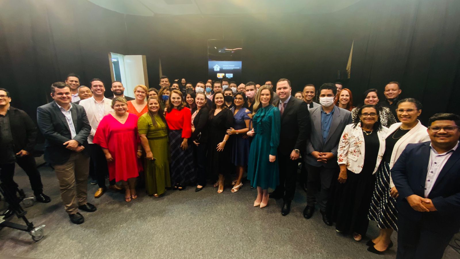COLABORADORES DA FBN PARTICIPAM DO CULTO ESPECIAL TV BOAS NOVAS