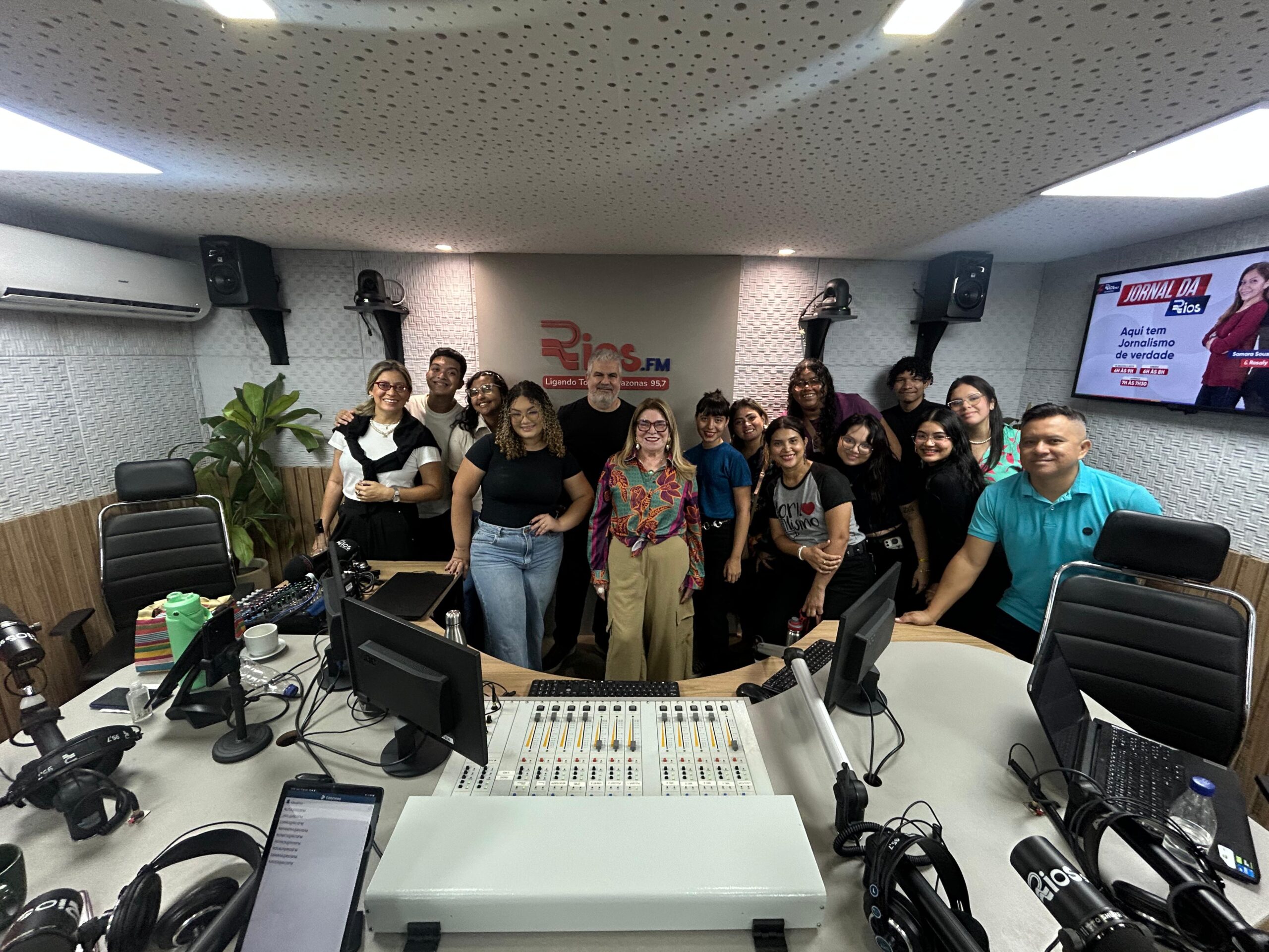 Visita Técnica na Rádio Rios